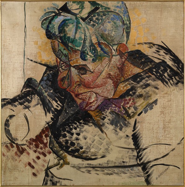 Umberto Boccioni, Studio di testa – La madre, 1912